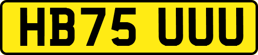 HB75UUU
