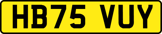 HB75VUY