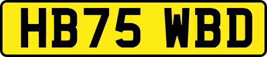 HB75WBD