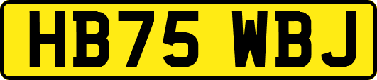 HB75WBJ