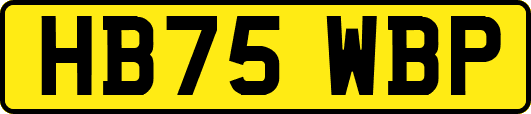 HB75WBP