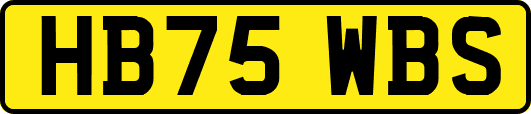 HB75WBS