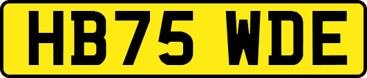 HB75WDE