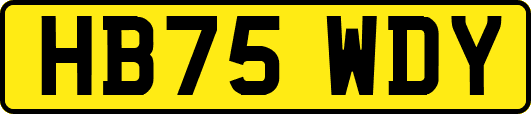 HB75WDY