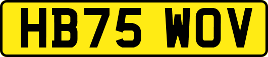 HB75WOV