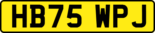 HB75WPJ
