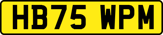 HB75WPM