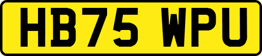 HB75WPU