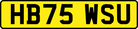 HB75WSU