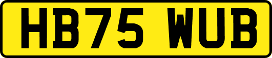 HB75WUB