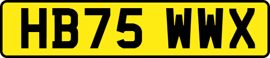 HB75WWX