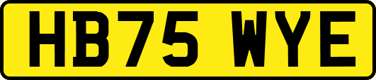 HB75WYE
