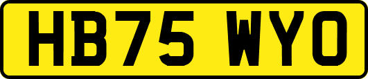HB75WYO