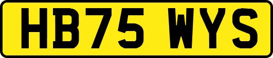 HB75WYS