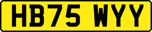 HB75WYY