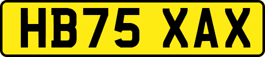 HB75XAX