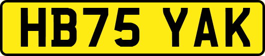 HB75YAK