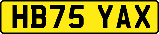 HB75YAX