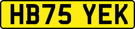HB75YEK