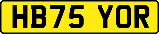 HB75YOR