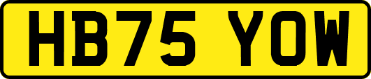 HB75YOW
