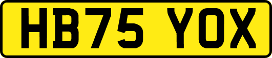 HB75YOX