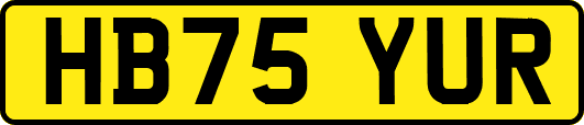 HB75YUR