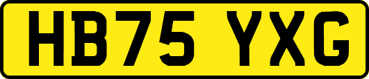 HB75YXG