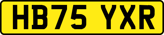HB75YXR