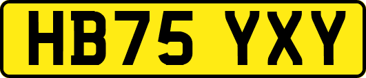 HB75YXY