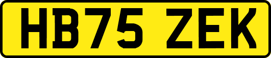 HB75ZEK