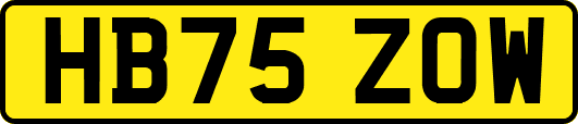 HB75ZOW