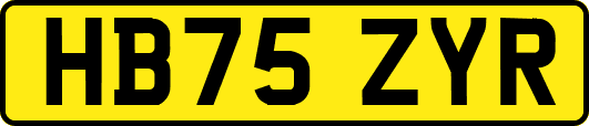 HB75ZYR