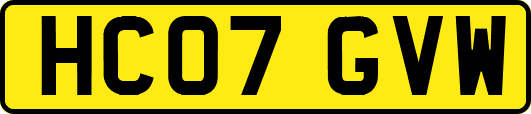HC07GVW