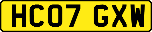 HC07GXW