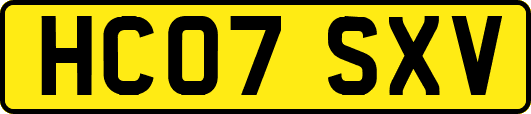 HC07SXV