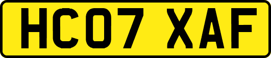 HC07XAF