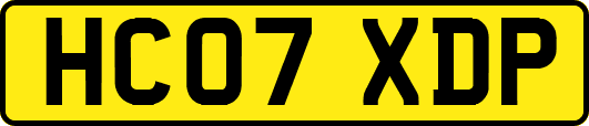 HC07XDP
