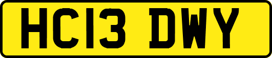 HC13DWY