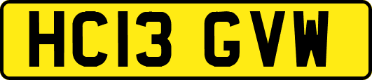 HC13GVW