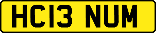 HC13NUM