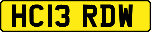 HC13RDW