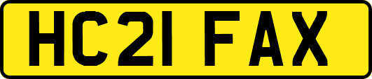 HC21FAX