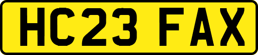 HC23FAX