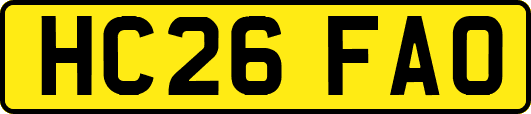 HC26FAO