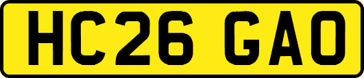 HC26GAO