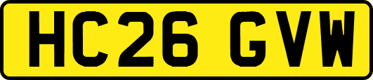 HC26GVW
