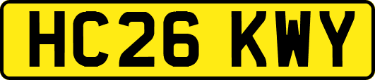 HC26KWY