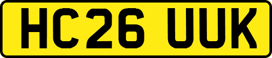 HC26UUK