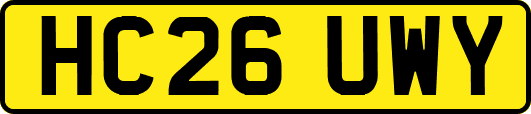 HC26UWY